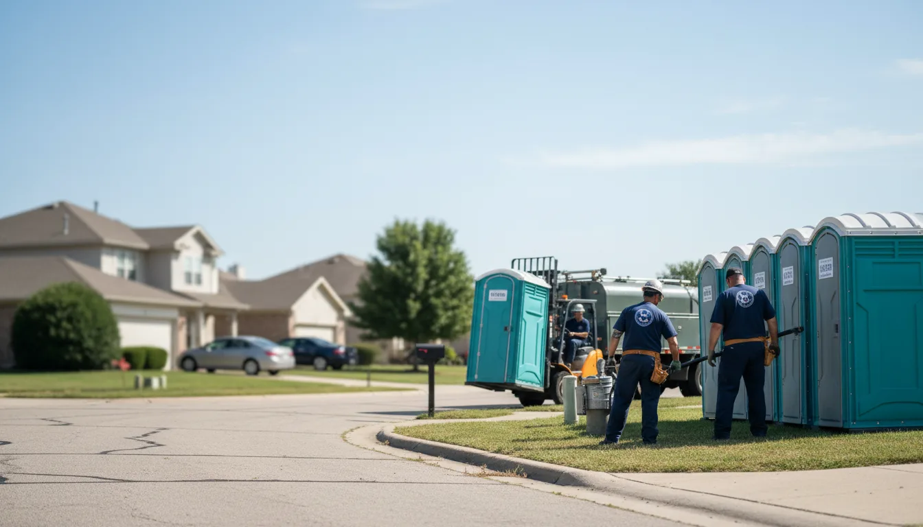 Porta Potty Rental in Temple, TX near me